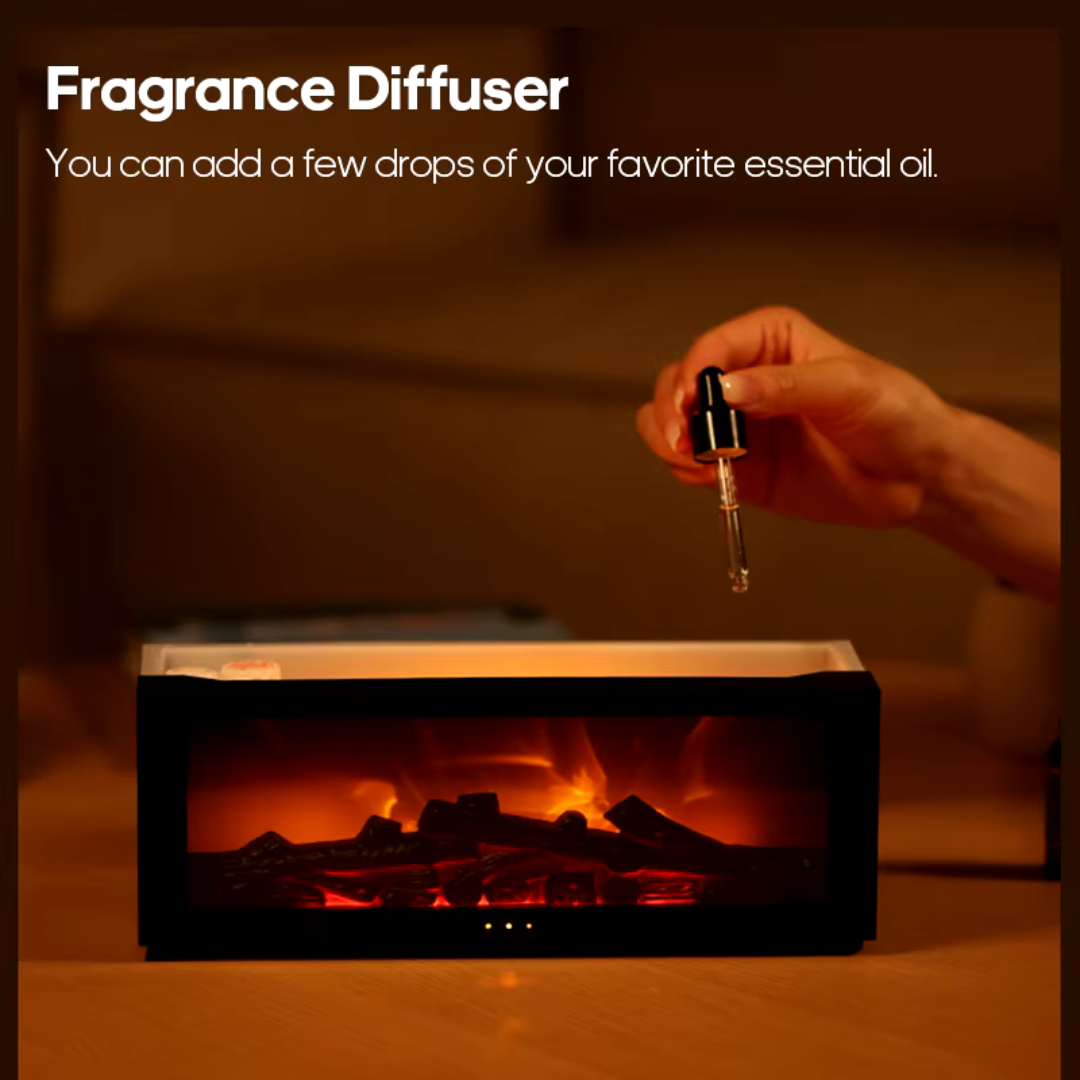 Fireplace Oil Difusser Humidifier